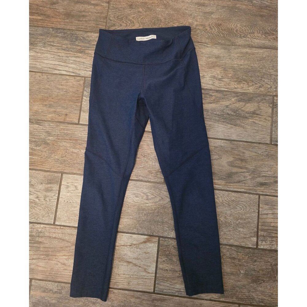 Outdoor Voices Navy Blue 7/8 Length Leggings size S Great condition Neutral